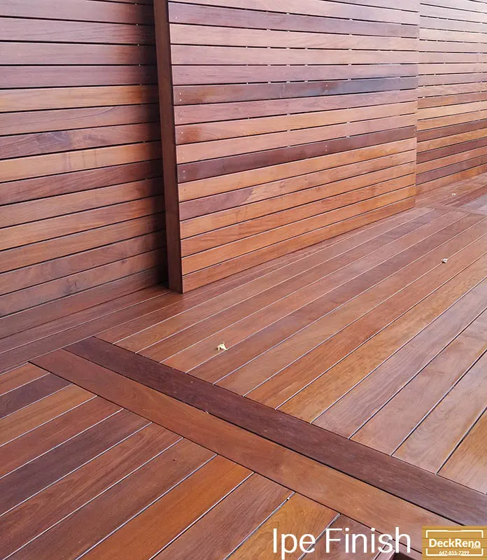 Stunning Ipe finish C deckreno