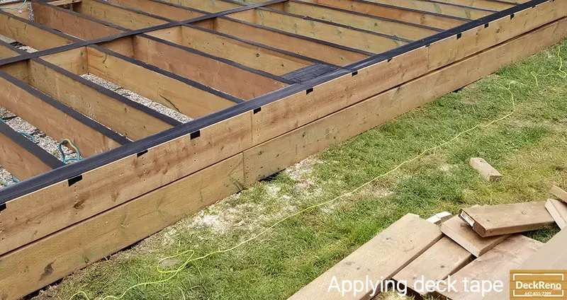 applying joist guard deckreno